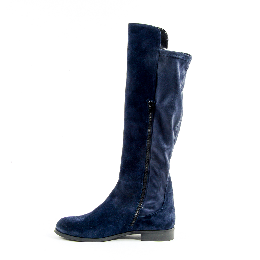 V 1969 Italia Womens High Boot Blue GRAPE