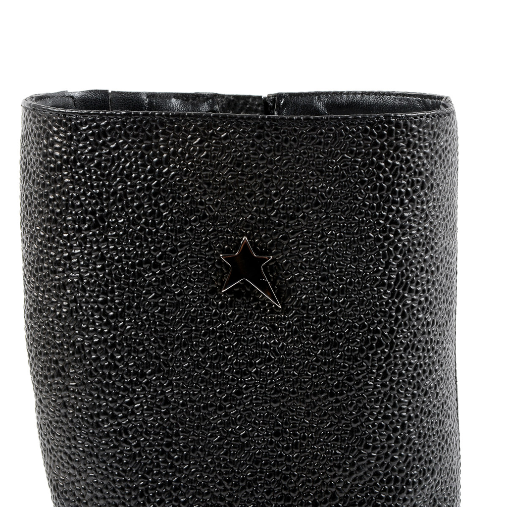 Andrew Charles Womens High Boot Dark Grey SUZI