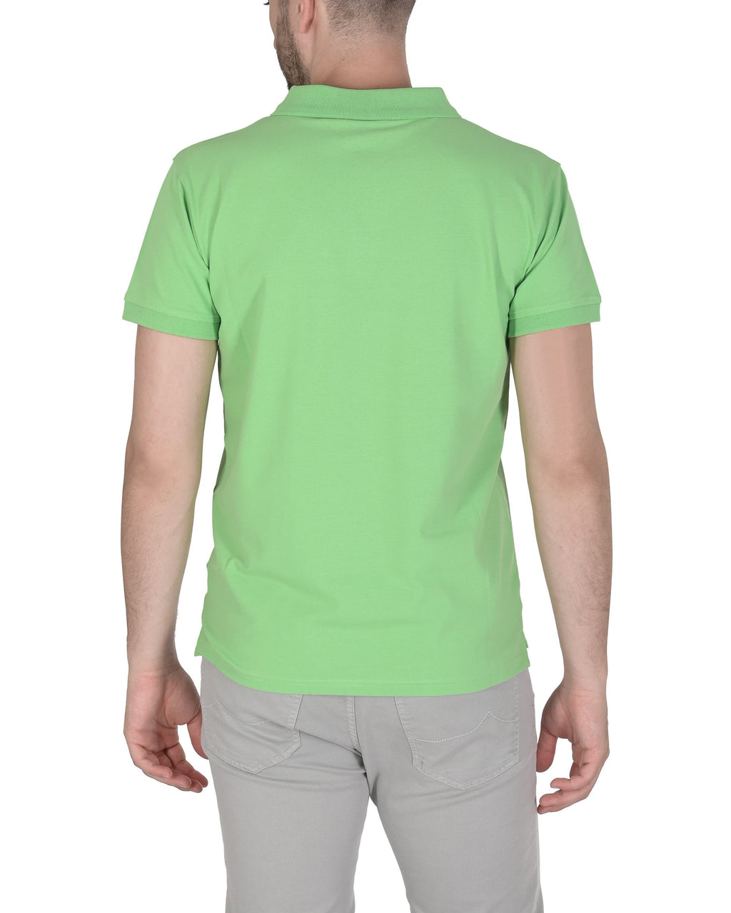 19V69 Italia Polo para hombre VSC1MPL01 VERDE