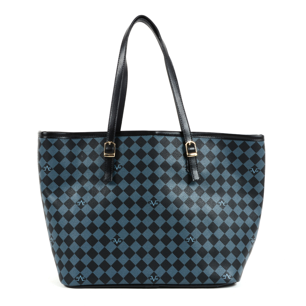 V 1969 Italia Womens Handbag Blue MANILA