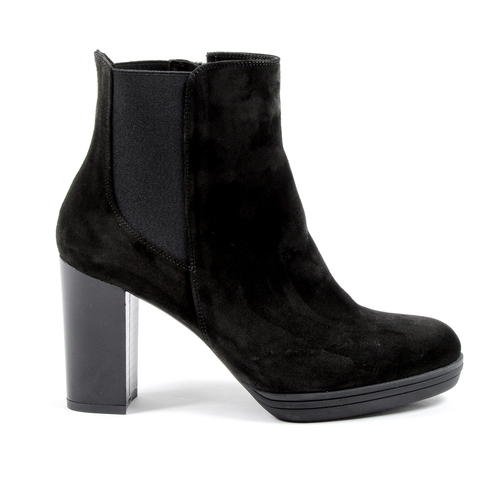 V 1969 Italia - Botines de tacón para mujer, color negro, MADELYN