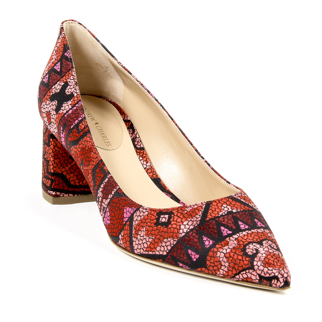 Andrew Charles Womens Pump Multicolor EVA