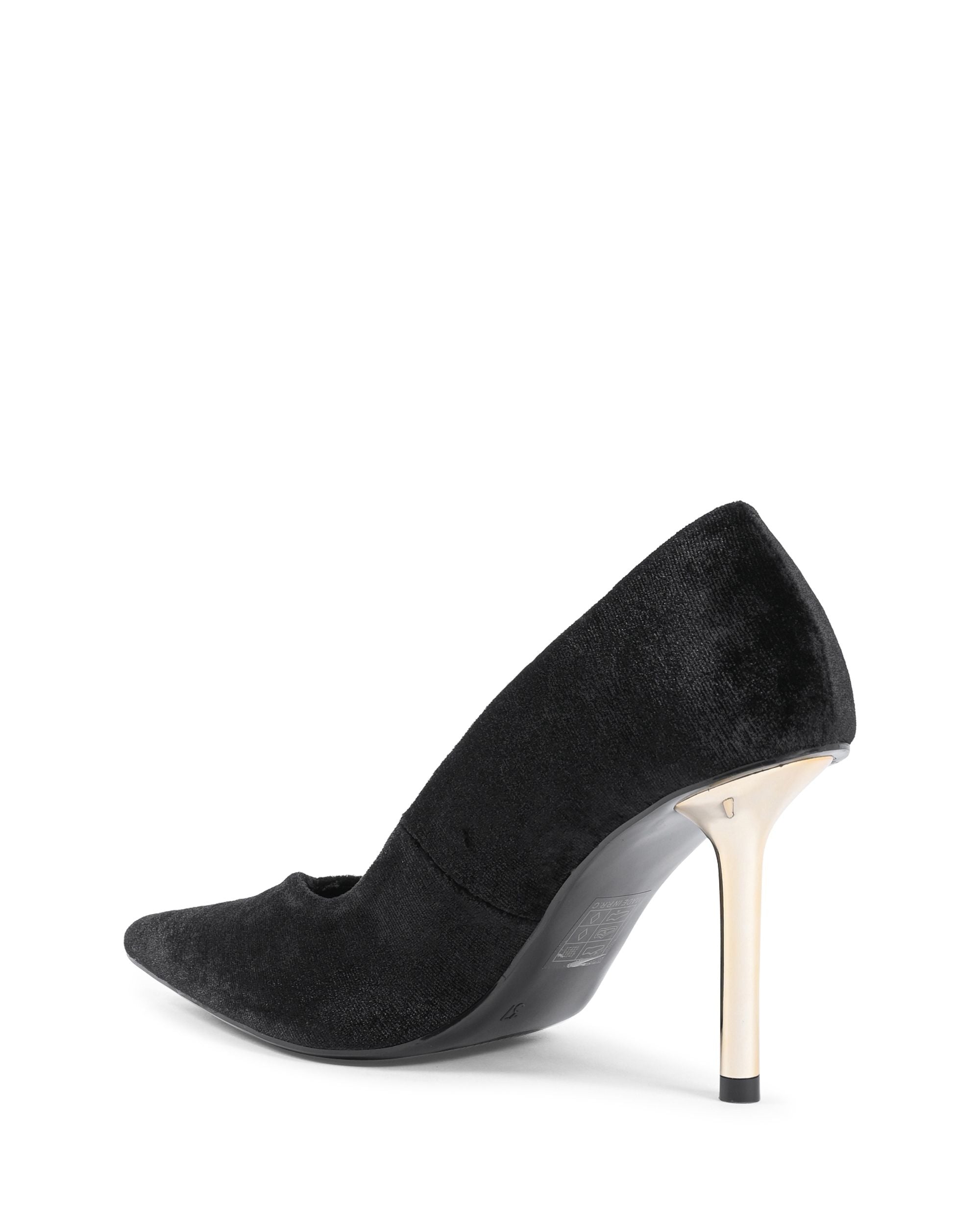 19V69 Italia Zapatos de salón para mujer negros HF091 NERO