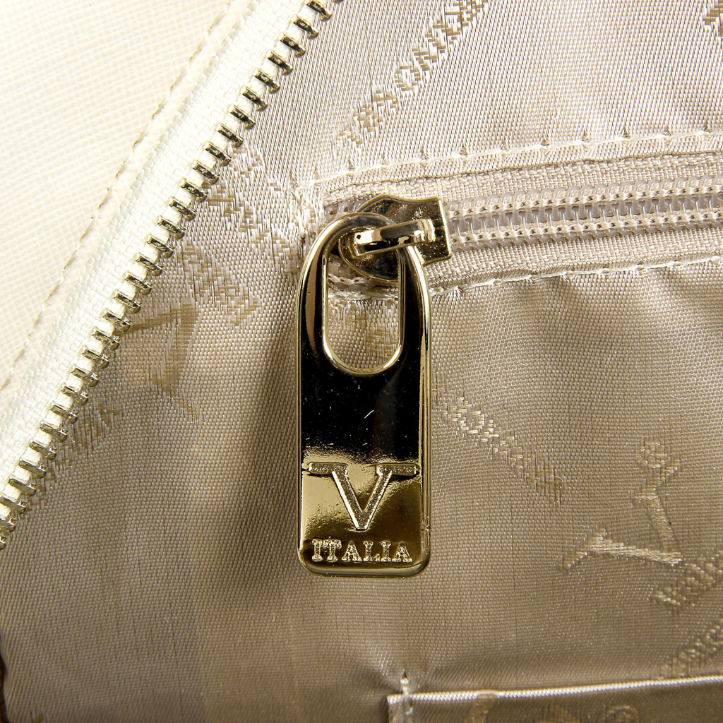 Bolso de mano para mujer V 1969 Italia Beige ALVENA