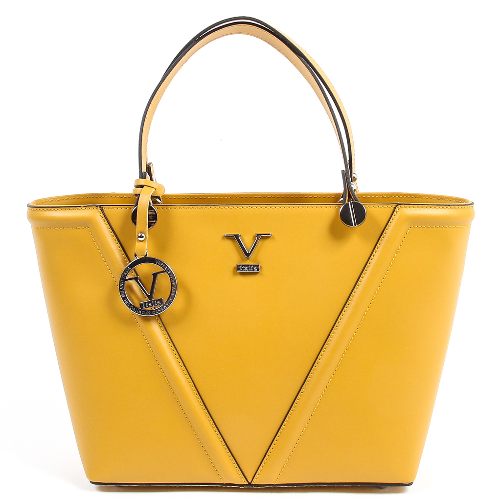 Bolso de mano para mujer V 1969 Italia V008-S RUGA SENAPE