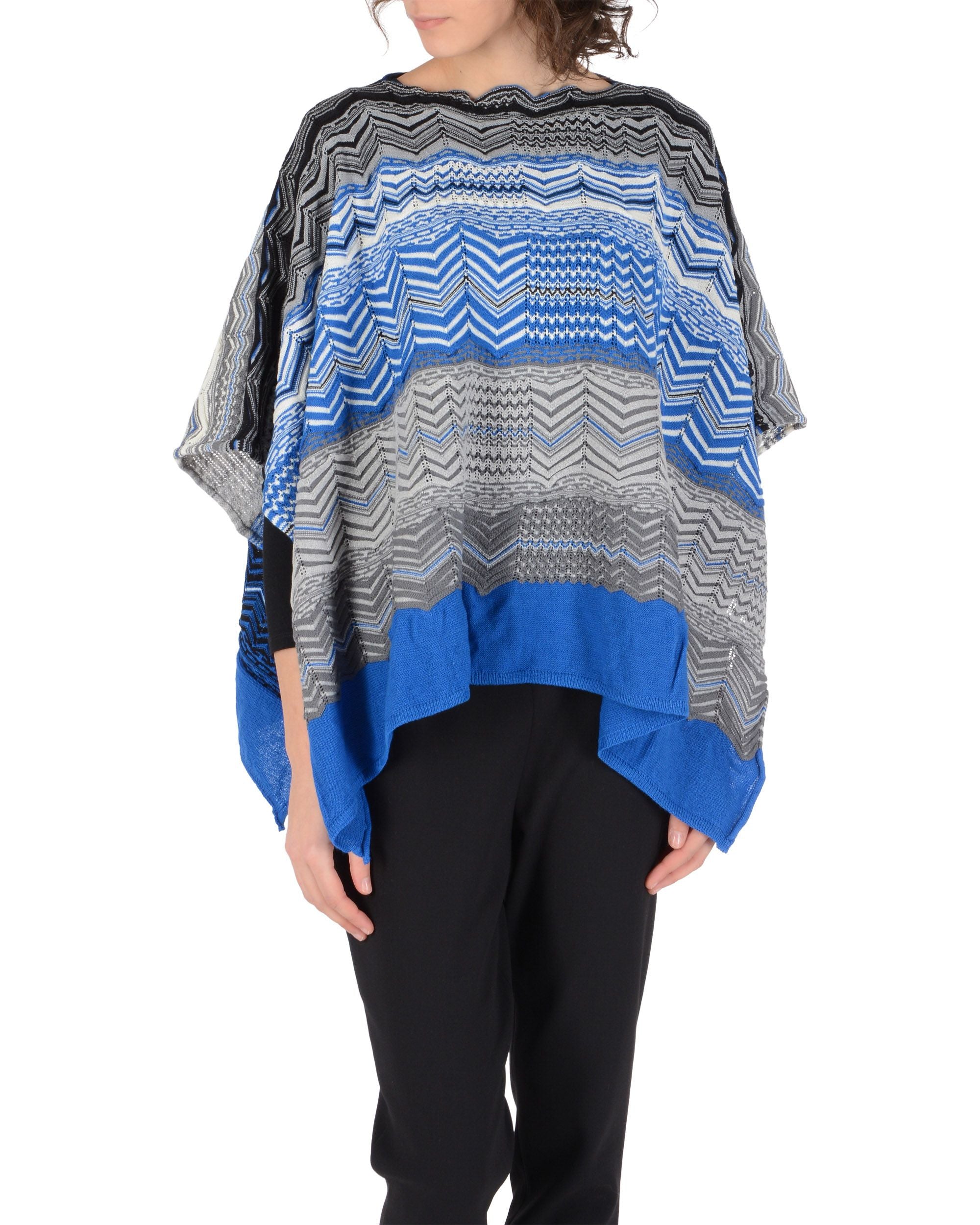 Poncho Missoni Mujer Multicolor POT8WMD55470001