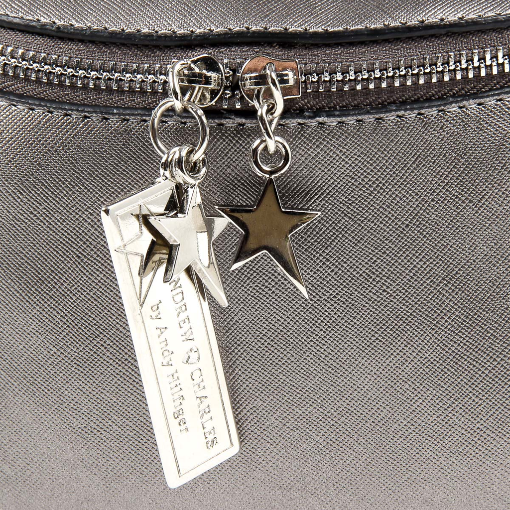 Andrew Charles Womens Backpack Silver NAOMI