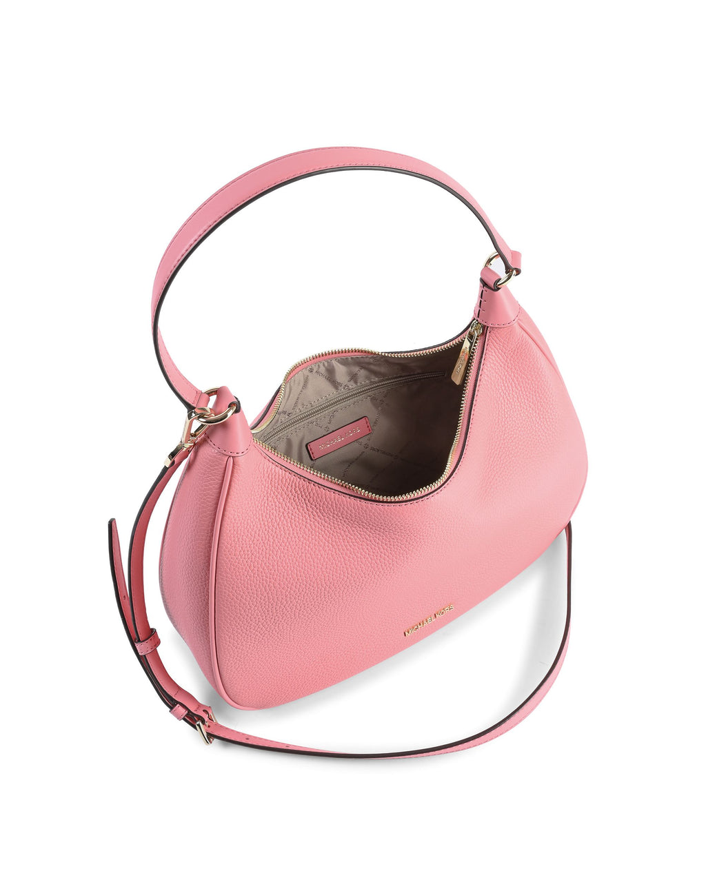 Bolso de hombro grande Michael Kors Hobo 35R3G4CH3L TEA ROSE