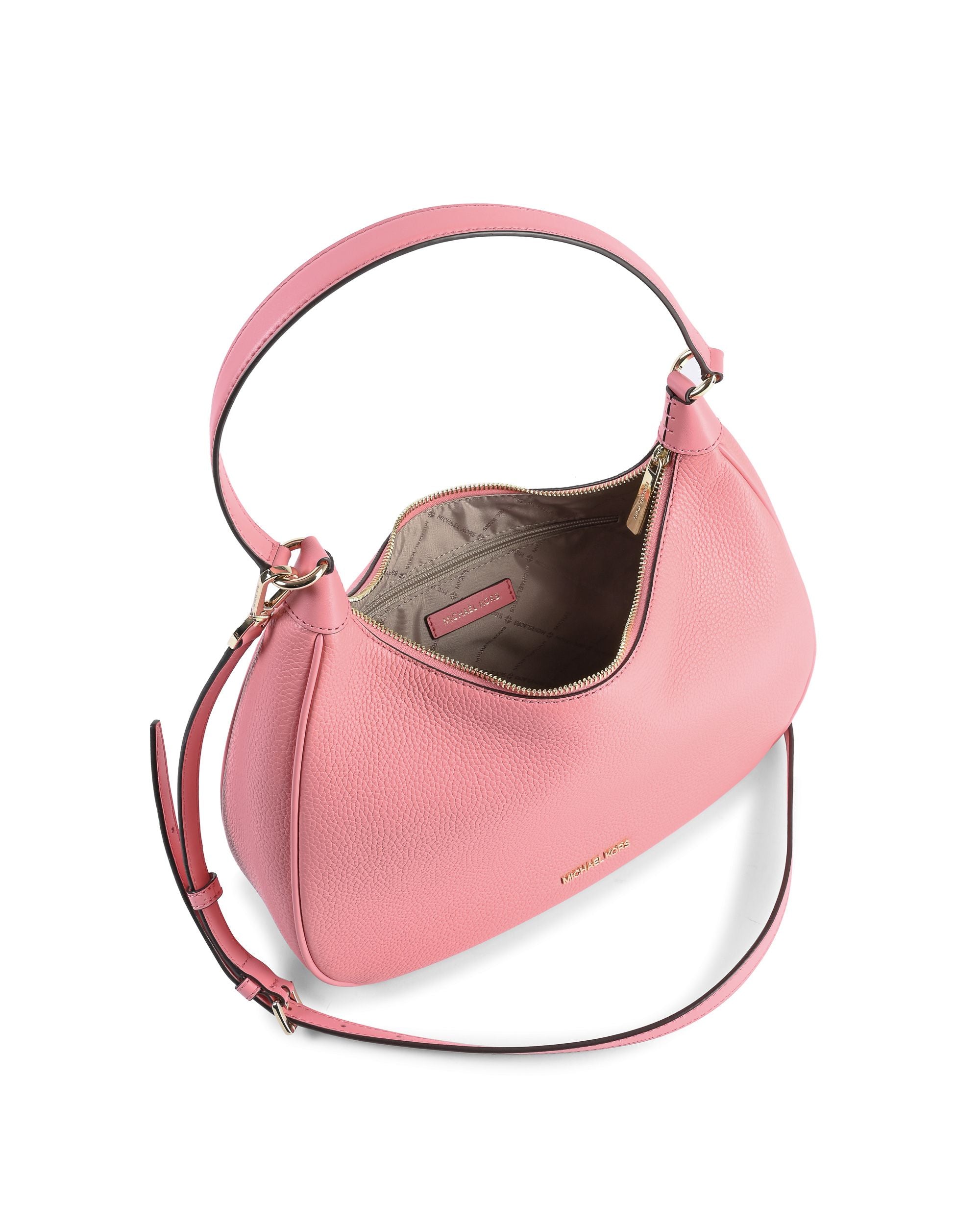 Bolso de hombro grande Michael Kors Hobo 35R3G4CH3L TEA ROSE