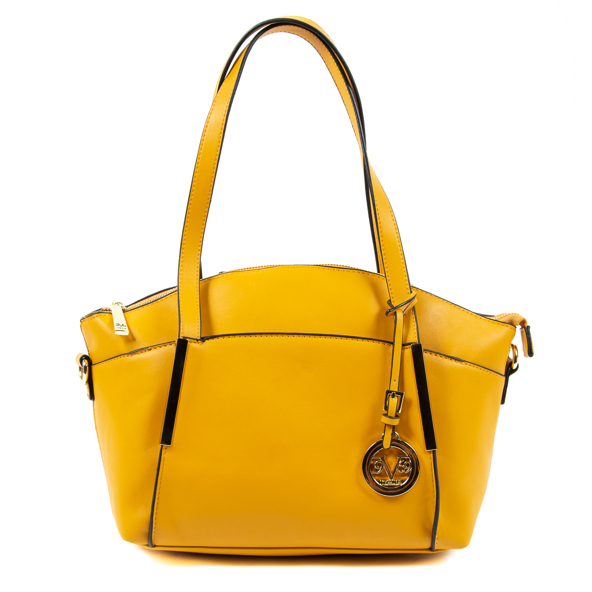 Bolso de mano para mujer V 1969 Italia marrón GIULIA