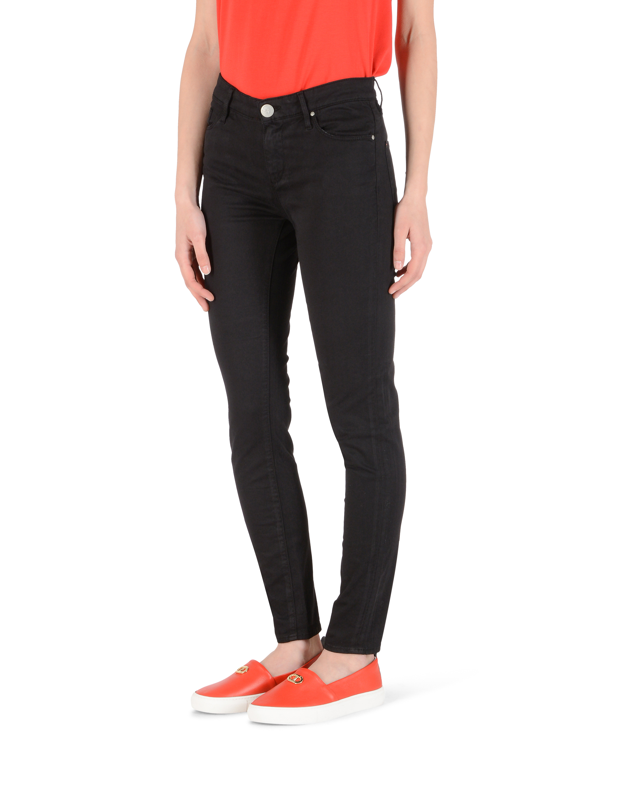 Andrew Charles Womens Trousers Slim Fit CLAIRE BLACK