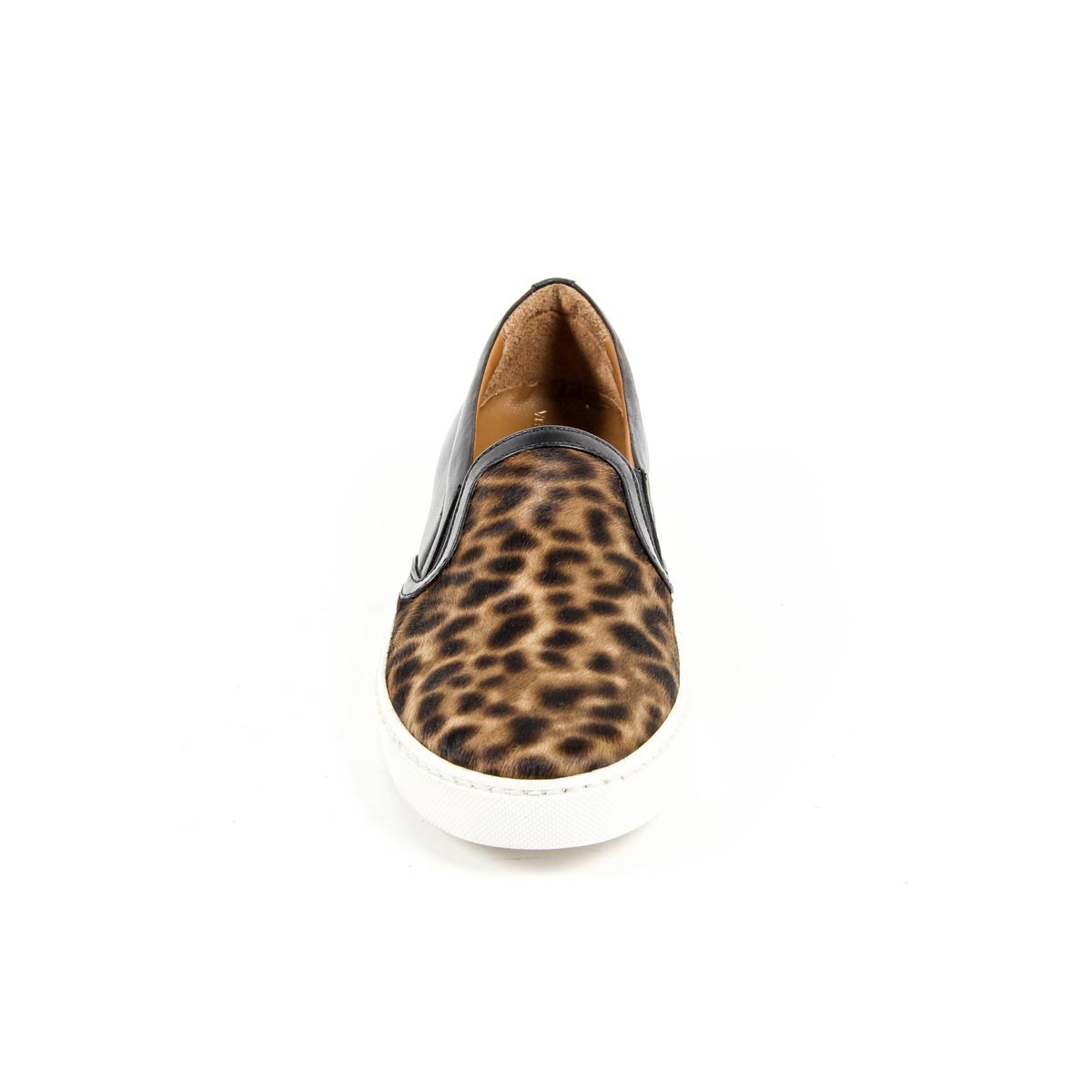 V 1969 Italia Zapatillas sin cordones para mujer 312090 PONY LEO/NAPPA NERO