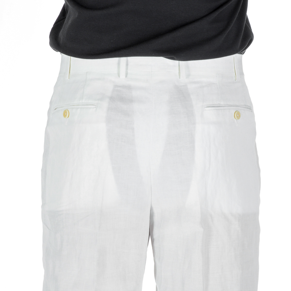 Armani Collezioni Mens Pants White
