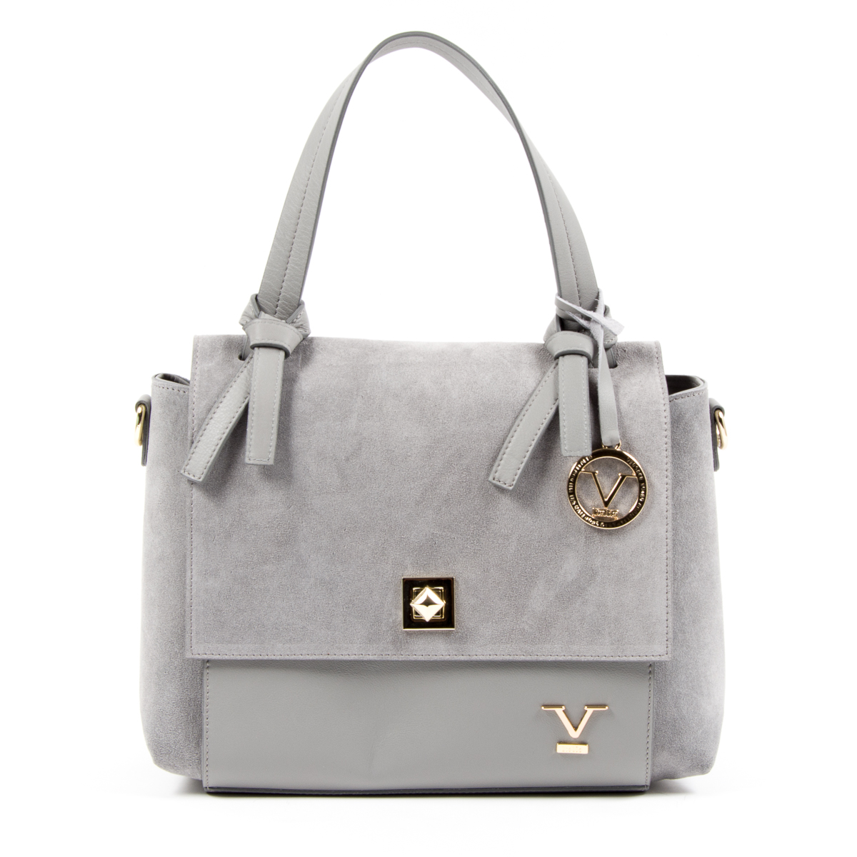 V 1969 Italia Womens Handbag Grey HOUSTON