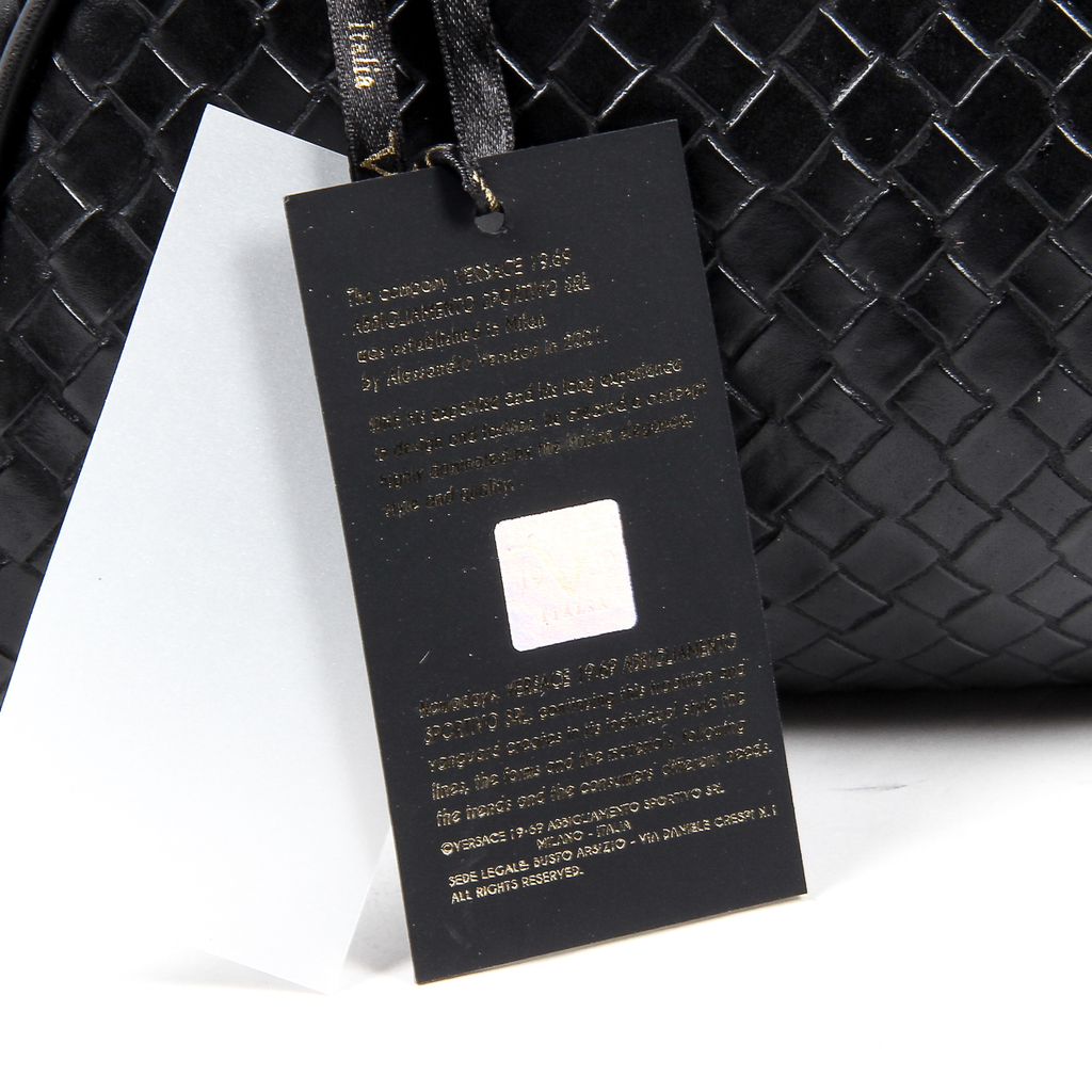 Bolso de hombre V 1969 Italia negro DERREN