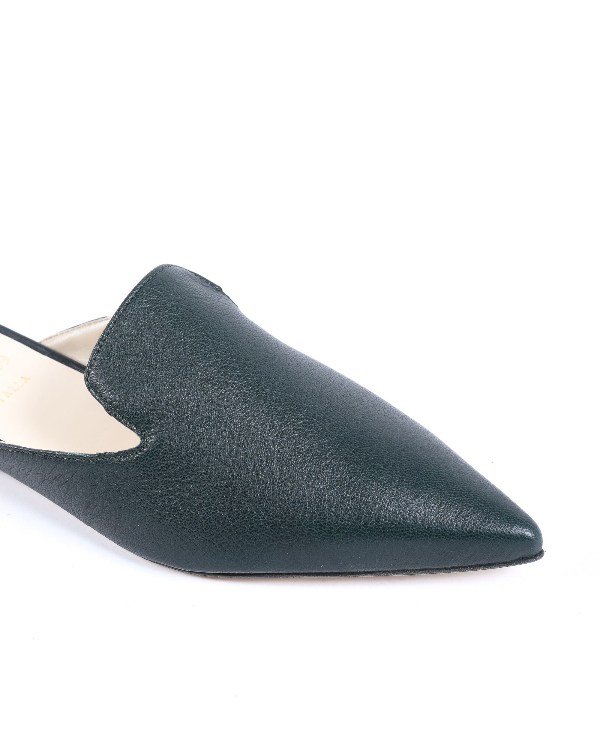 19V69 Italia Sandalias para mujer Verde oscuro SABOT VERDE MÁRMOL