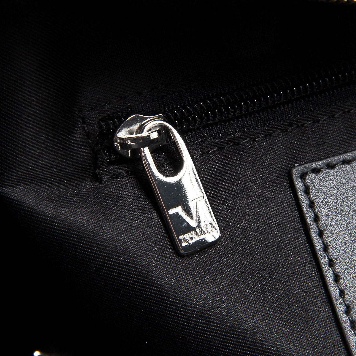 Bolso de mano para mujer V 1969 Italia V008-S RUGA NERO