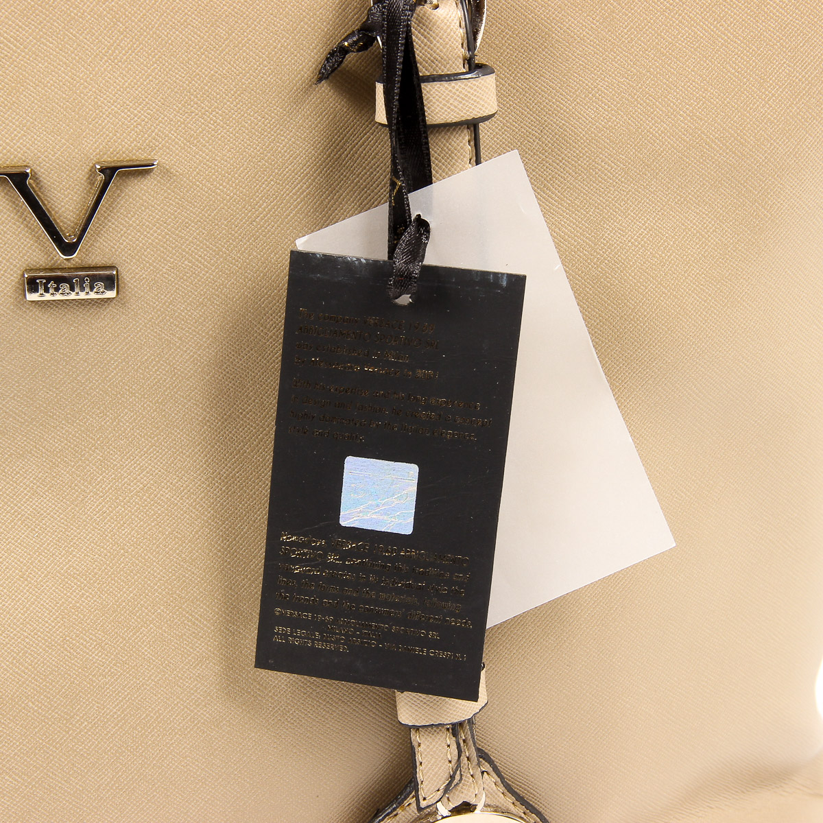 V 1969 Italia Womens Handbag Brown RENTA