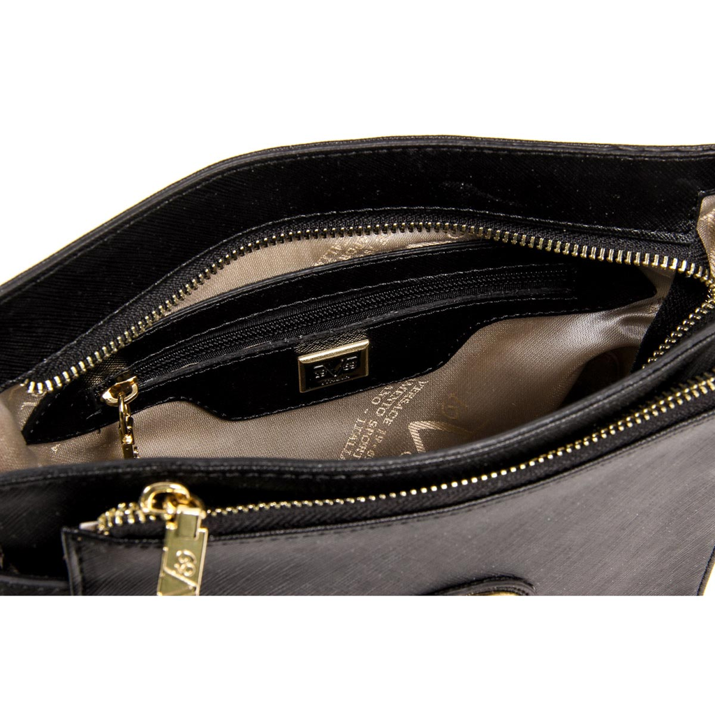 Bolso de mano para mujer V 1969 Italia V1969009 NEGRO