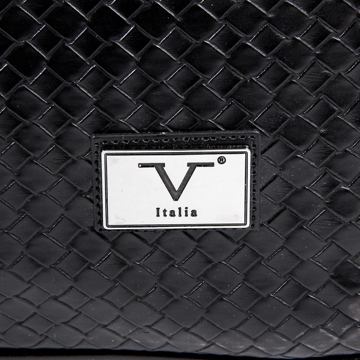 Bolso de mano para hombre V 1969 Italia, color negro, GARY