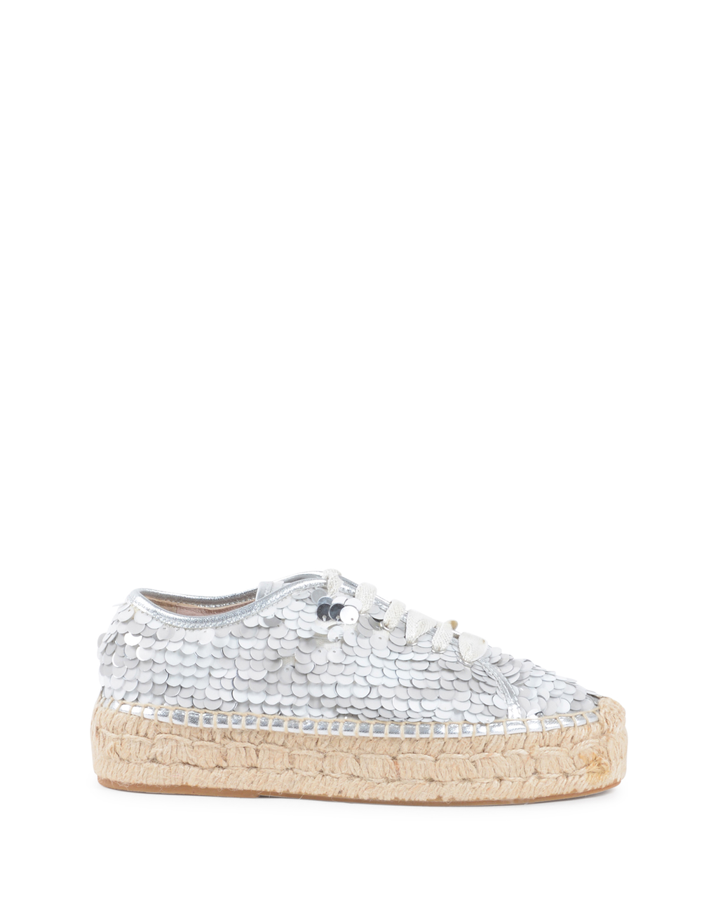 Premiata Womens Espadrille Silver M4708A SILVER