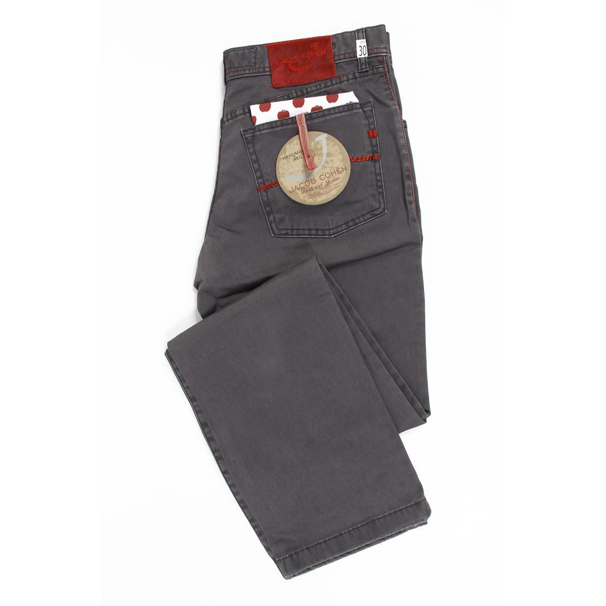 Pantalones para hombre Jacob Cohen J688 CANONE RED