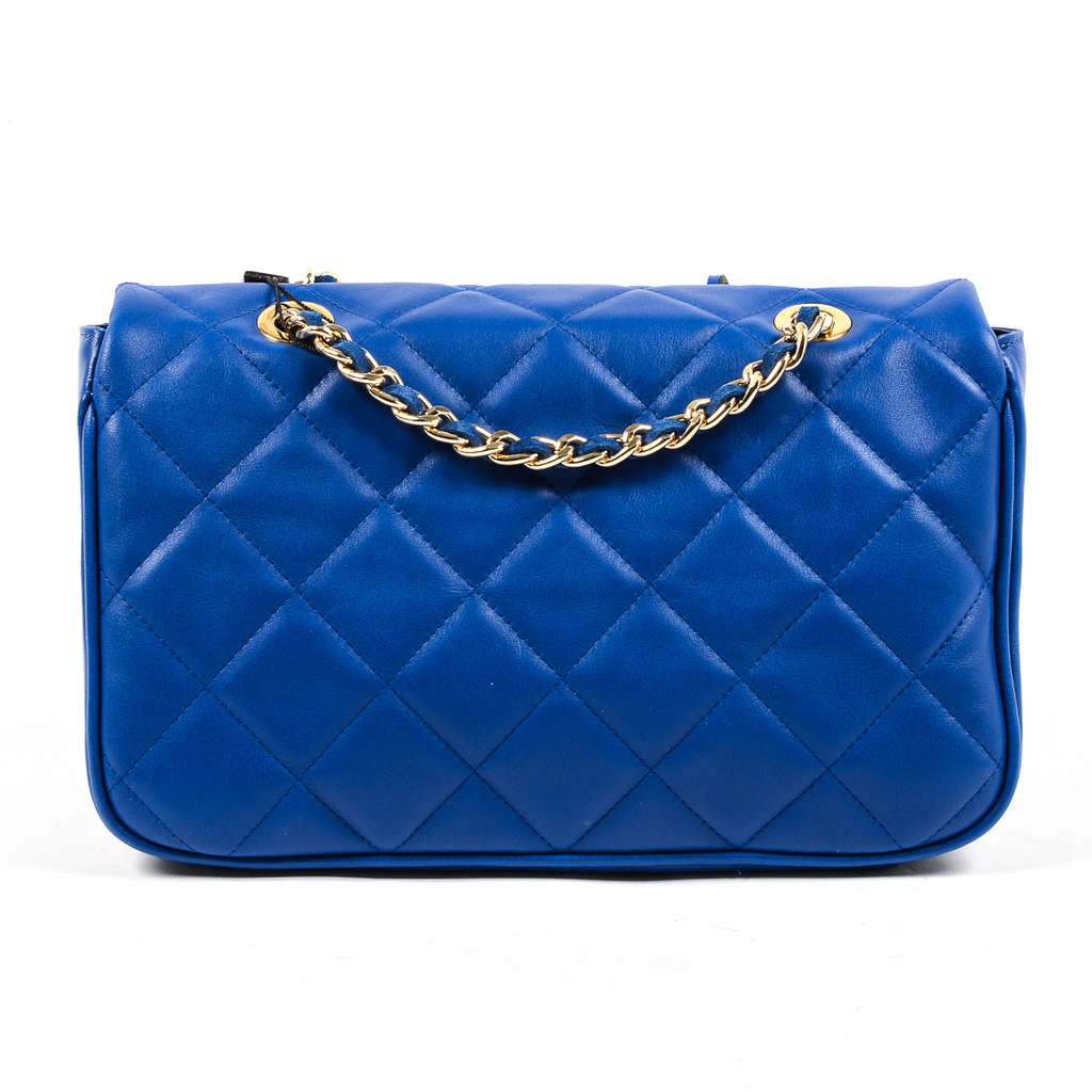V 1969 Italia Womens Handbag Blue MUMBAI