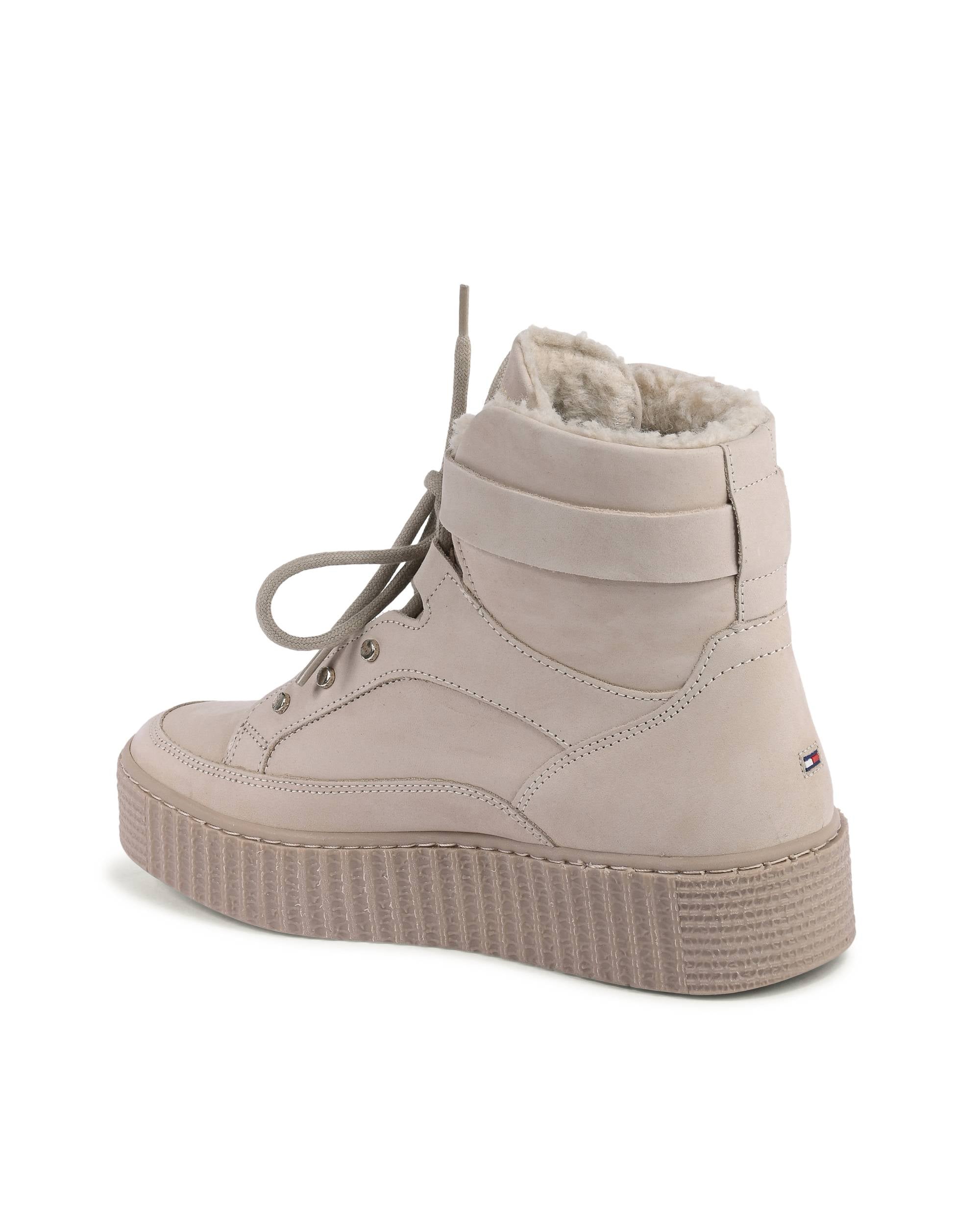 Botas Tommy Hilfiger para mujer BEIGE FW0FW06798ACI