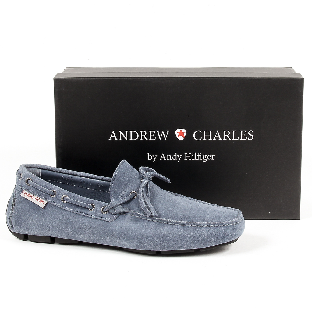 Mocasín Andrew Charles para hombre azul STEVE