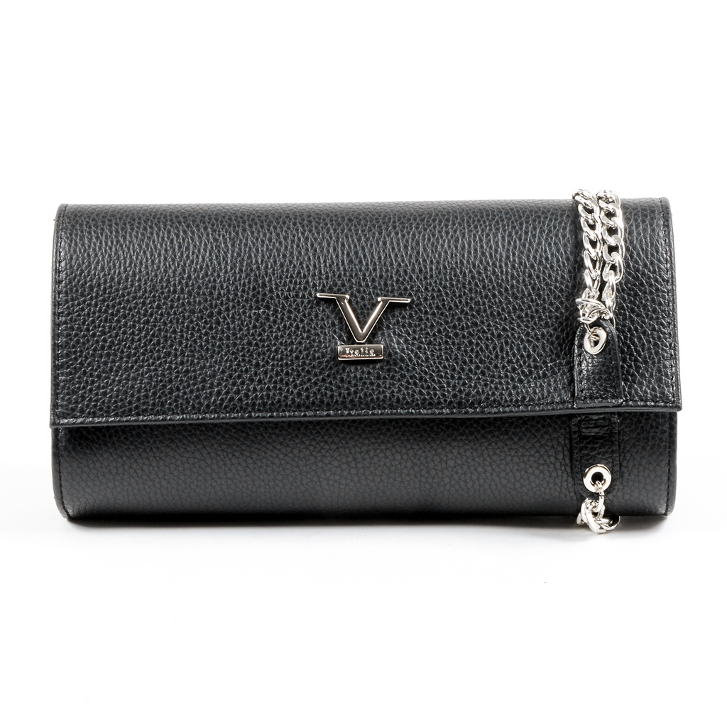 V 1969 Italia Womens Handbag Black ROMA