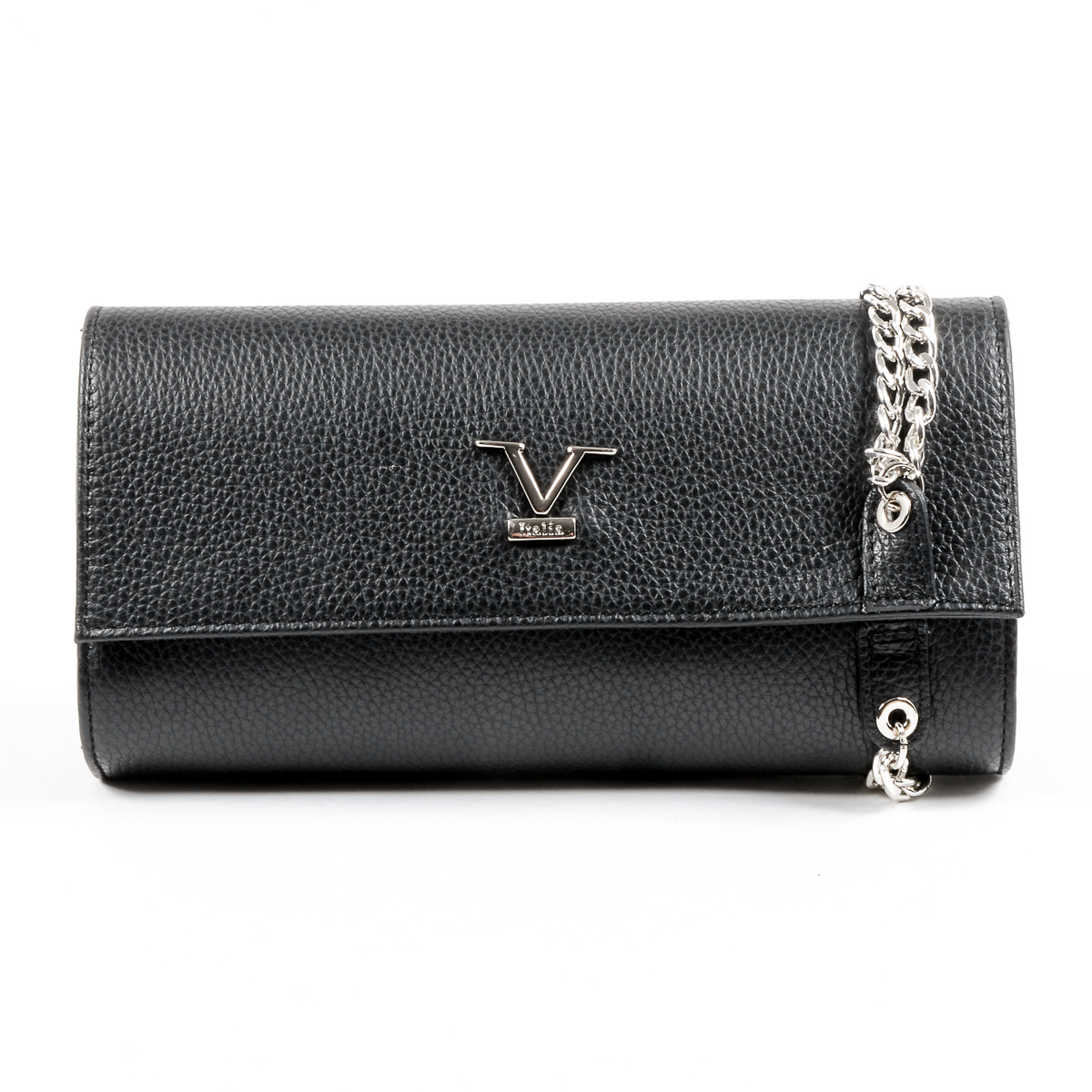 V 1969 Italia Womens Handbag Black ROMA