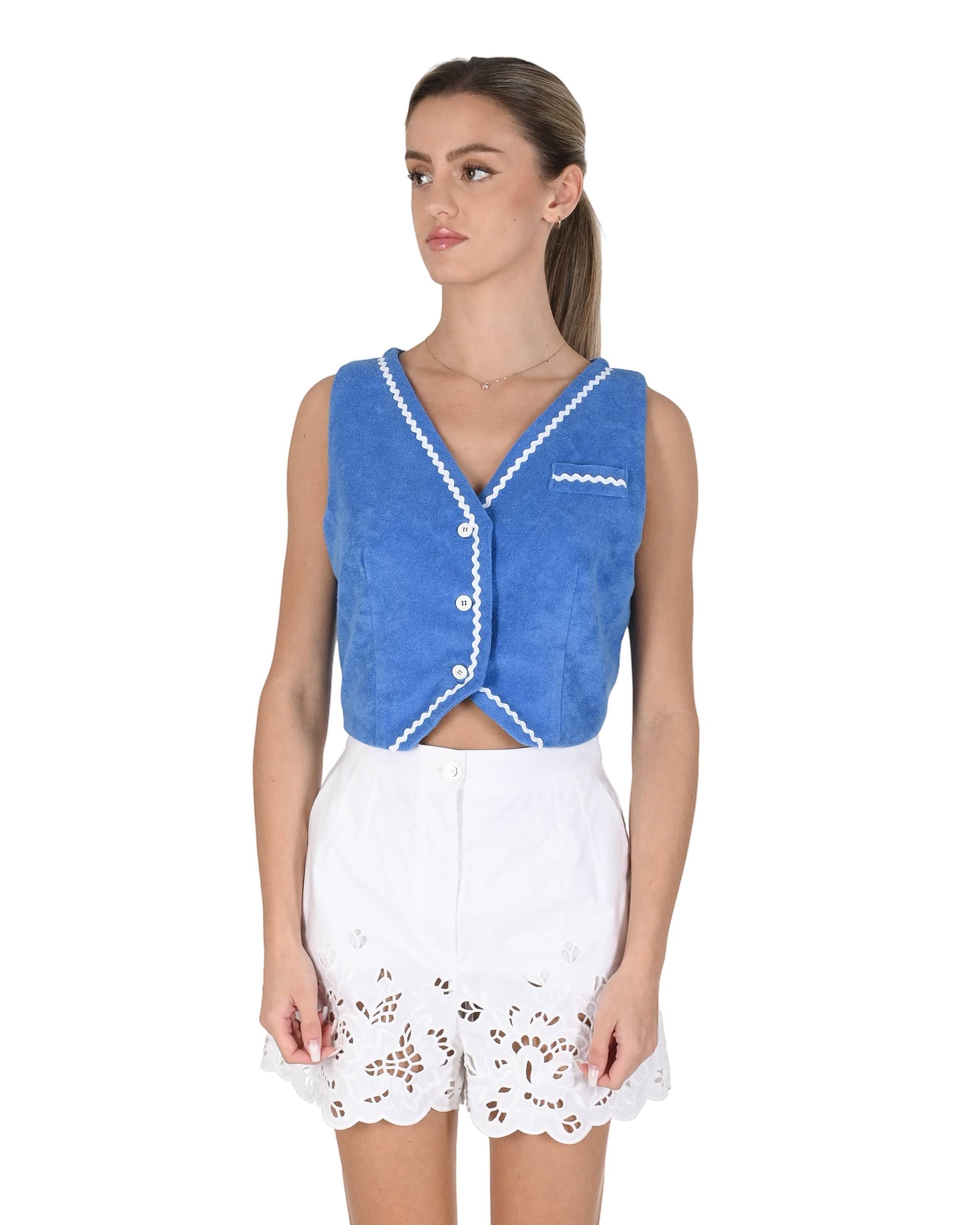 Chaleco Nevro para mujer ICARUS VEST AZUL 501