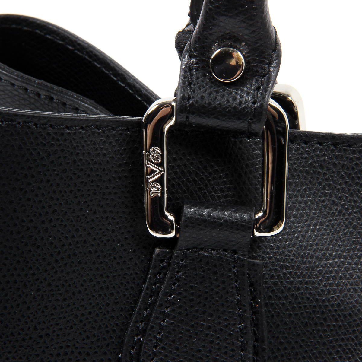 Bolso Mujer V 1969 Italia V013-S PALMELLATO NERO