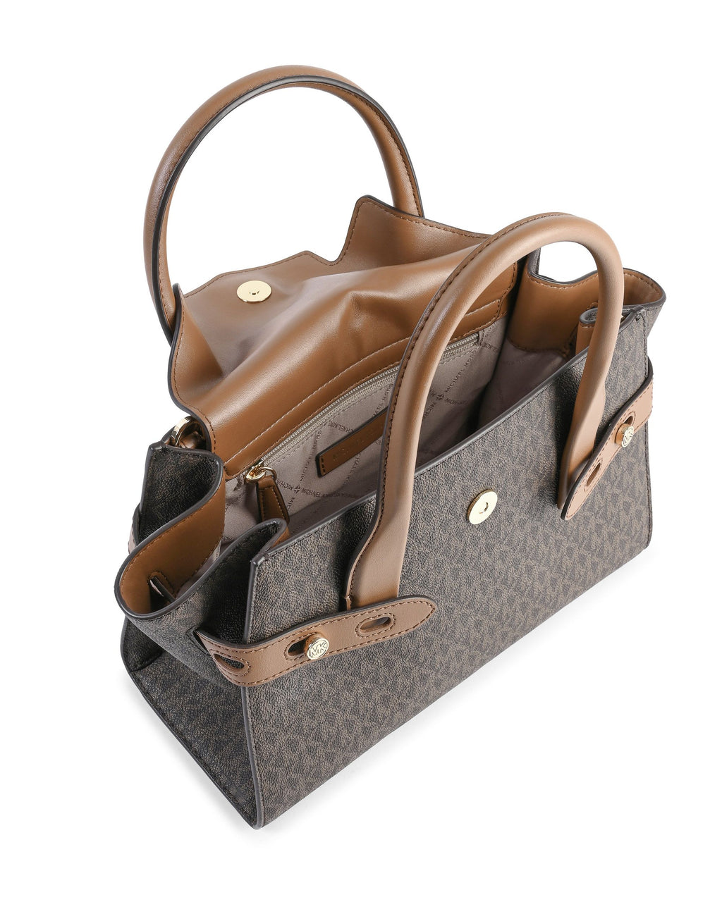 Bolso de mano mediano con solapa Michael Kors 35S2GNMS5B MARRÓN