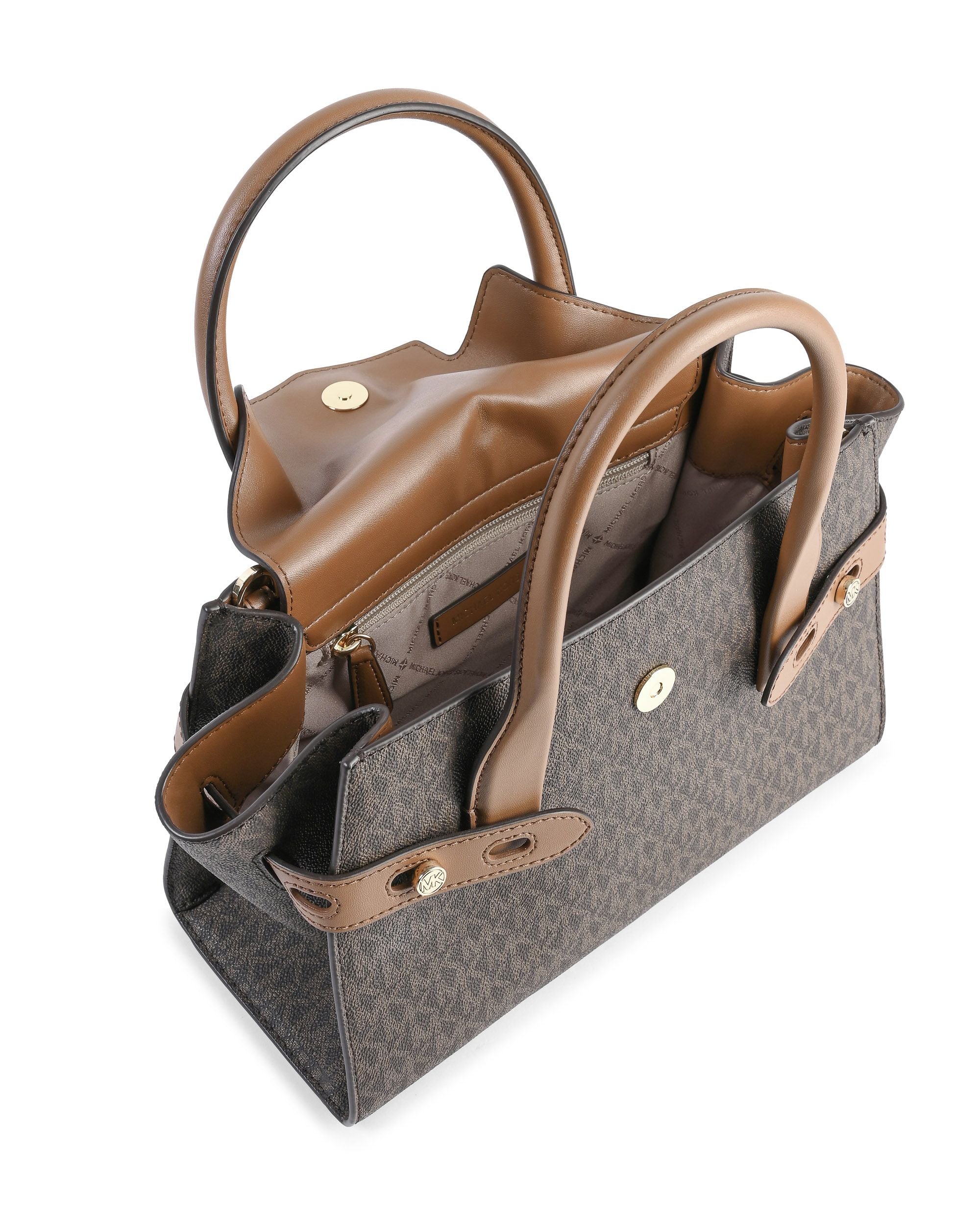 Bolso de mano mediano con solapa Michael Kors 35S2GNMS5B MARRÓN