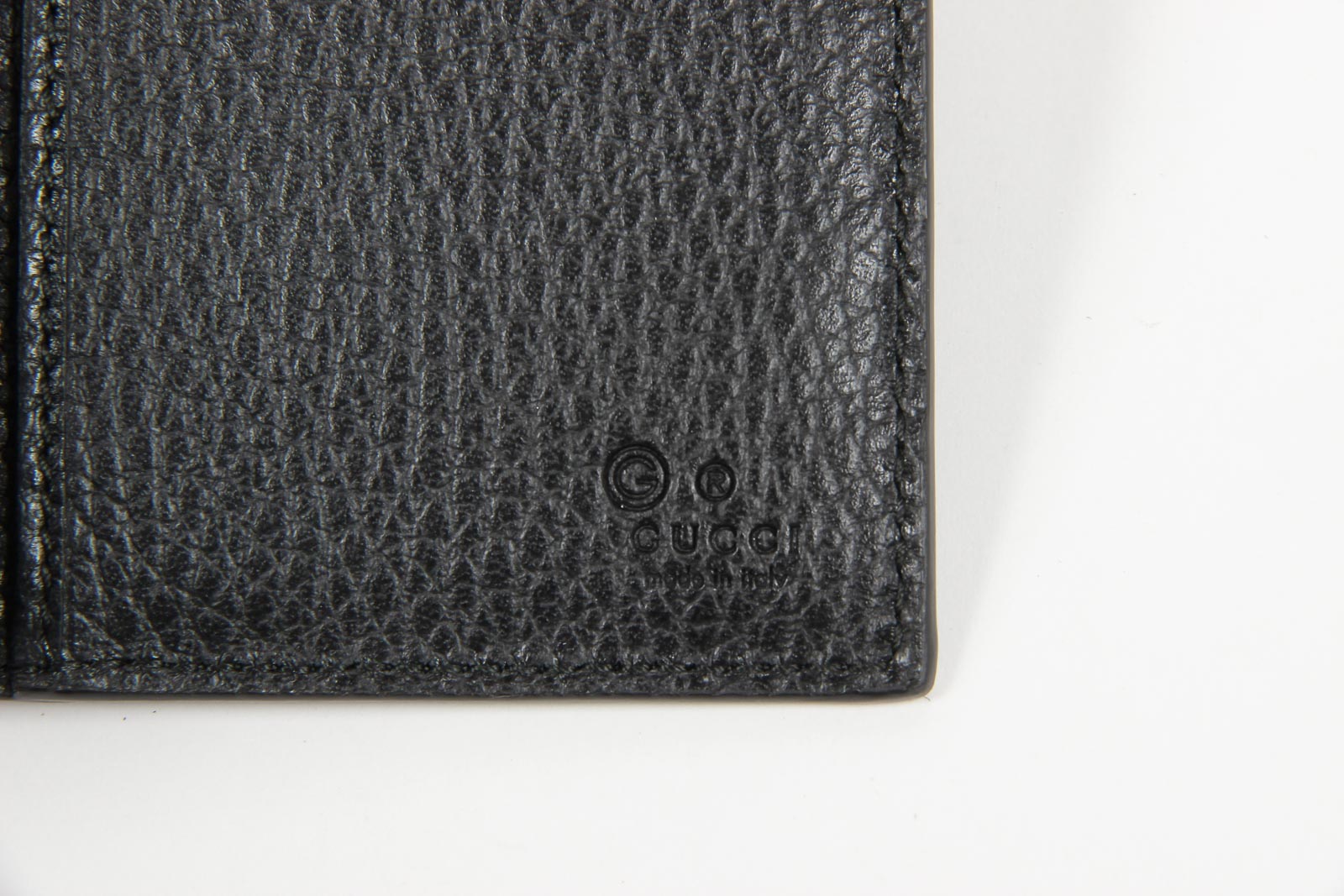 Monedero plegable Gucci para mujer con logotipo GG x 2