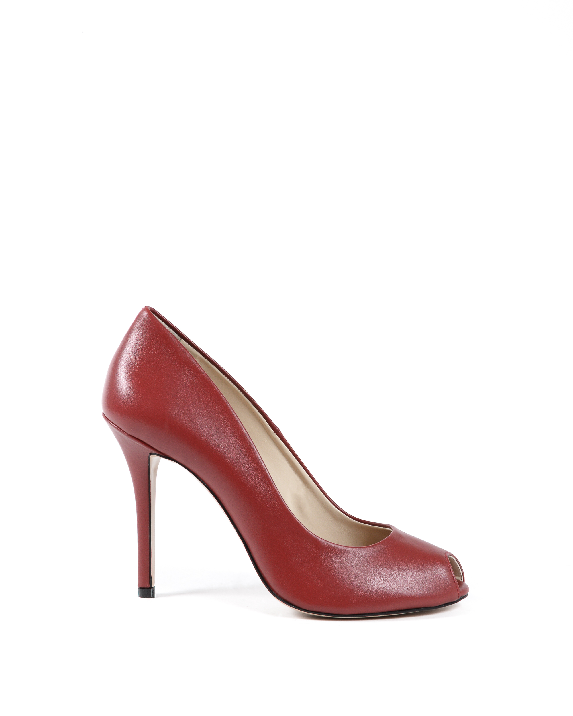 19V69 Italia Salón Mujer Punta Abierta Rojo 303 VITELLO ROSSO