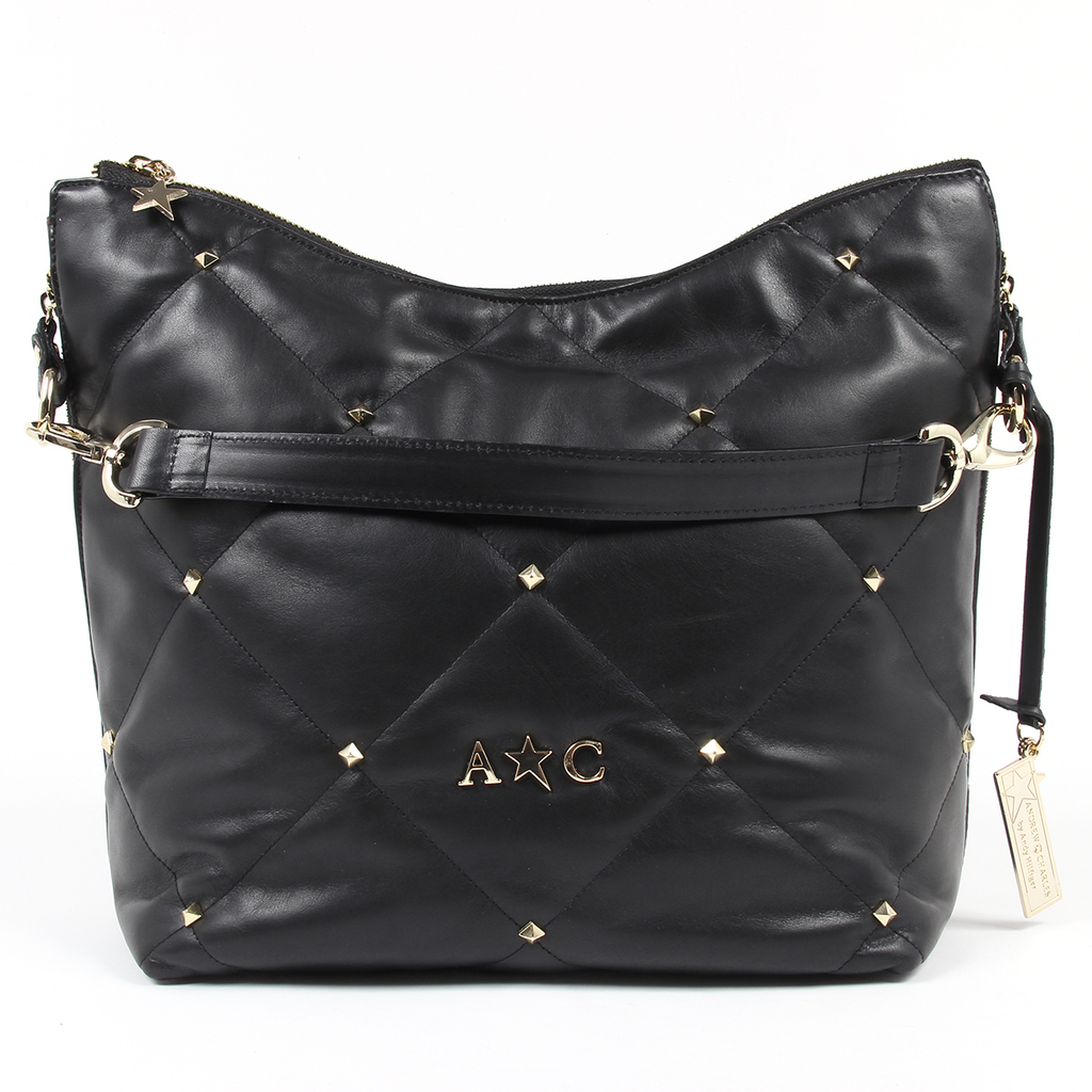 Bolso de mano para mujer Andrew Charles TESS negro