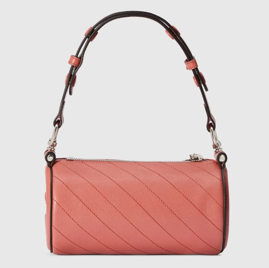 Bolso de hombro pequeño de piel Blondie