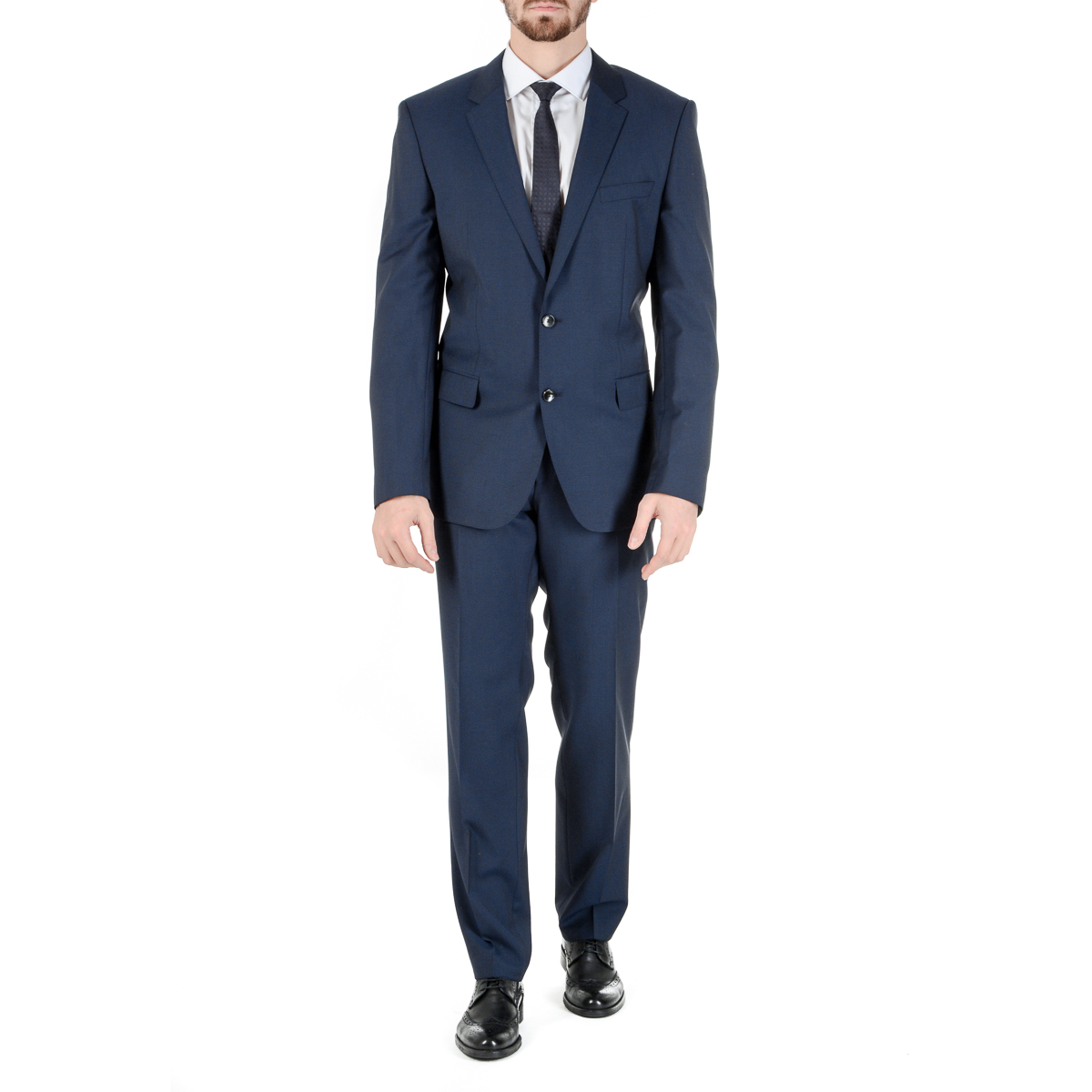 Traje azul de Hugo Boss para hombre: ¡UN GRAN GENIO!