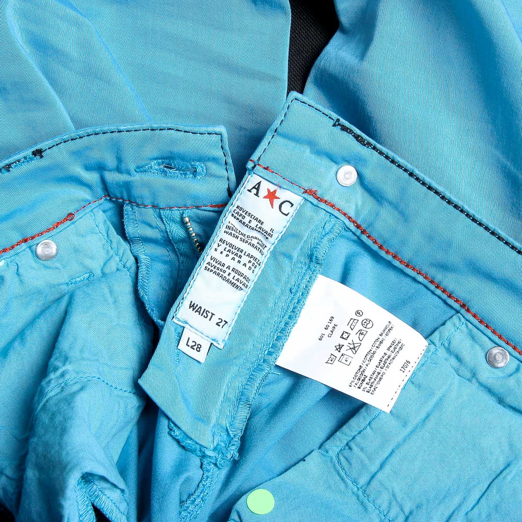 Pantalones Andrew Charles para mujer azul claro CLAIRE