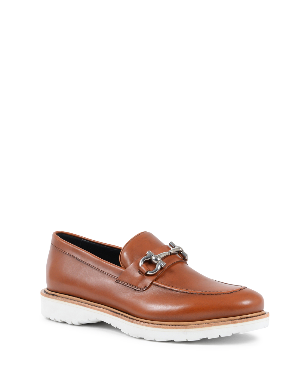 Mocasines Salvatore Ferragamo para hombre en color tostado COLLIN