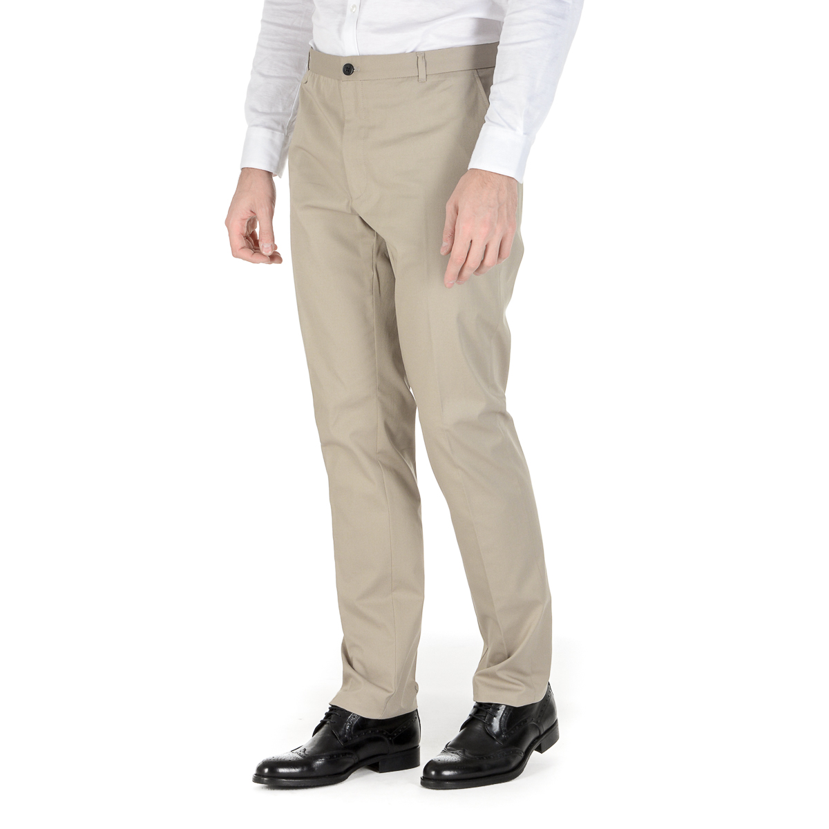 Pantalones Hugo Boss para hombre beige HELDOR