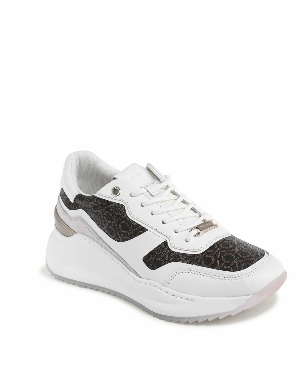 Calvin Klein Womens Sneaker White HW0HW012720K4