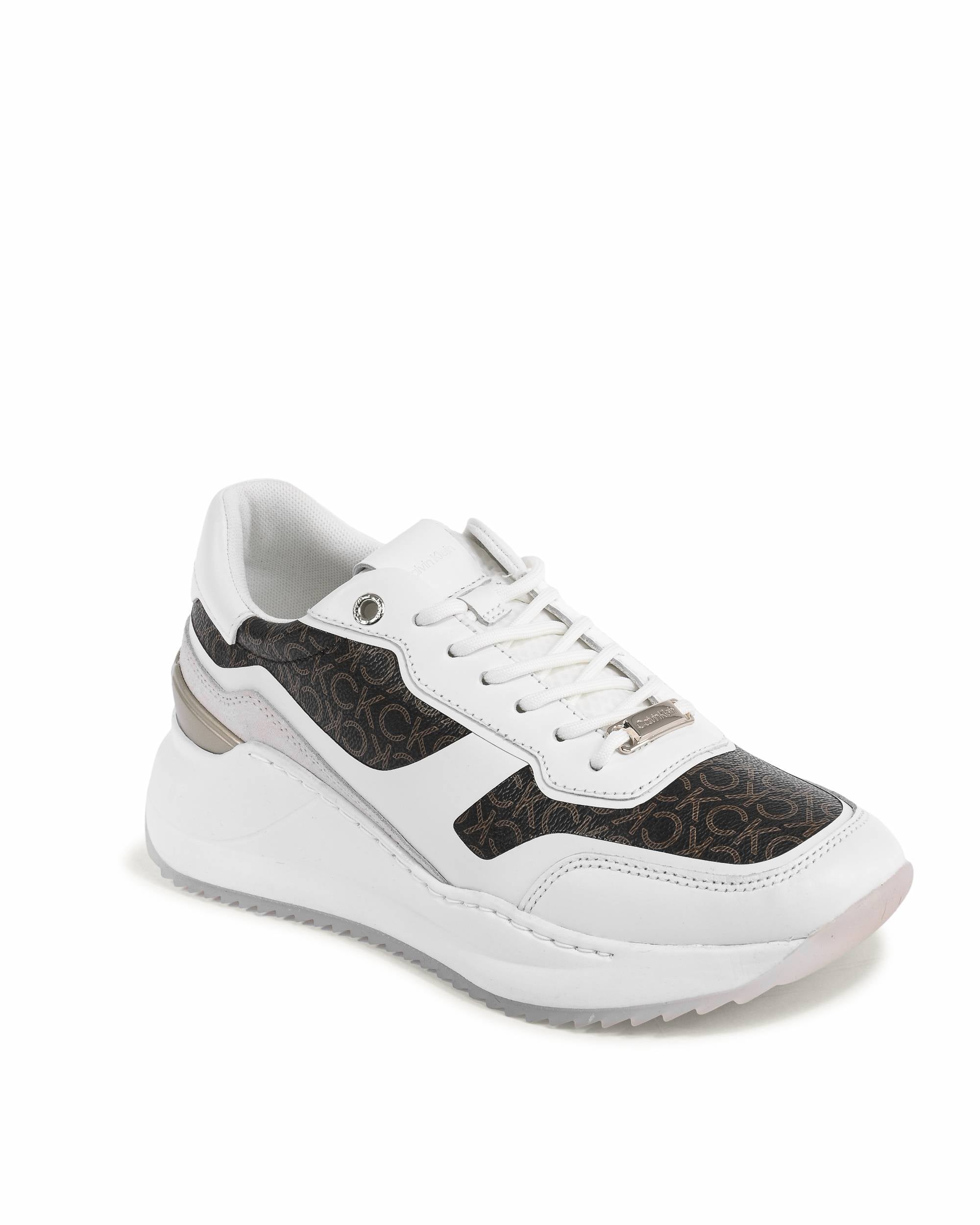 Calvin Klein Womens Sneaker White HW0HW012720K4