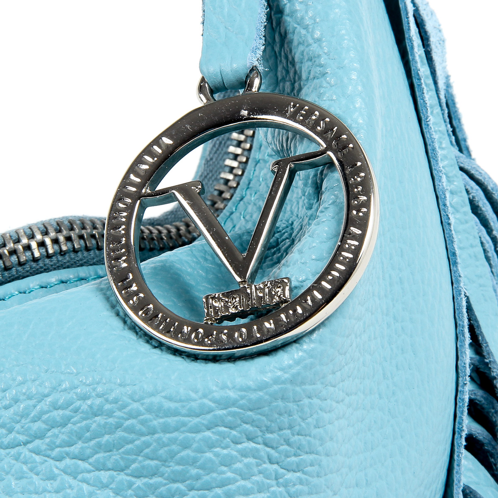 V 1969 Italia Womens Handbag Light Blue OSLO