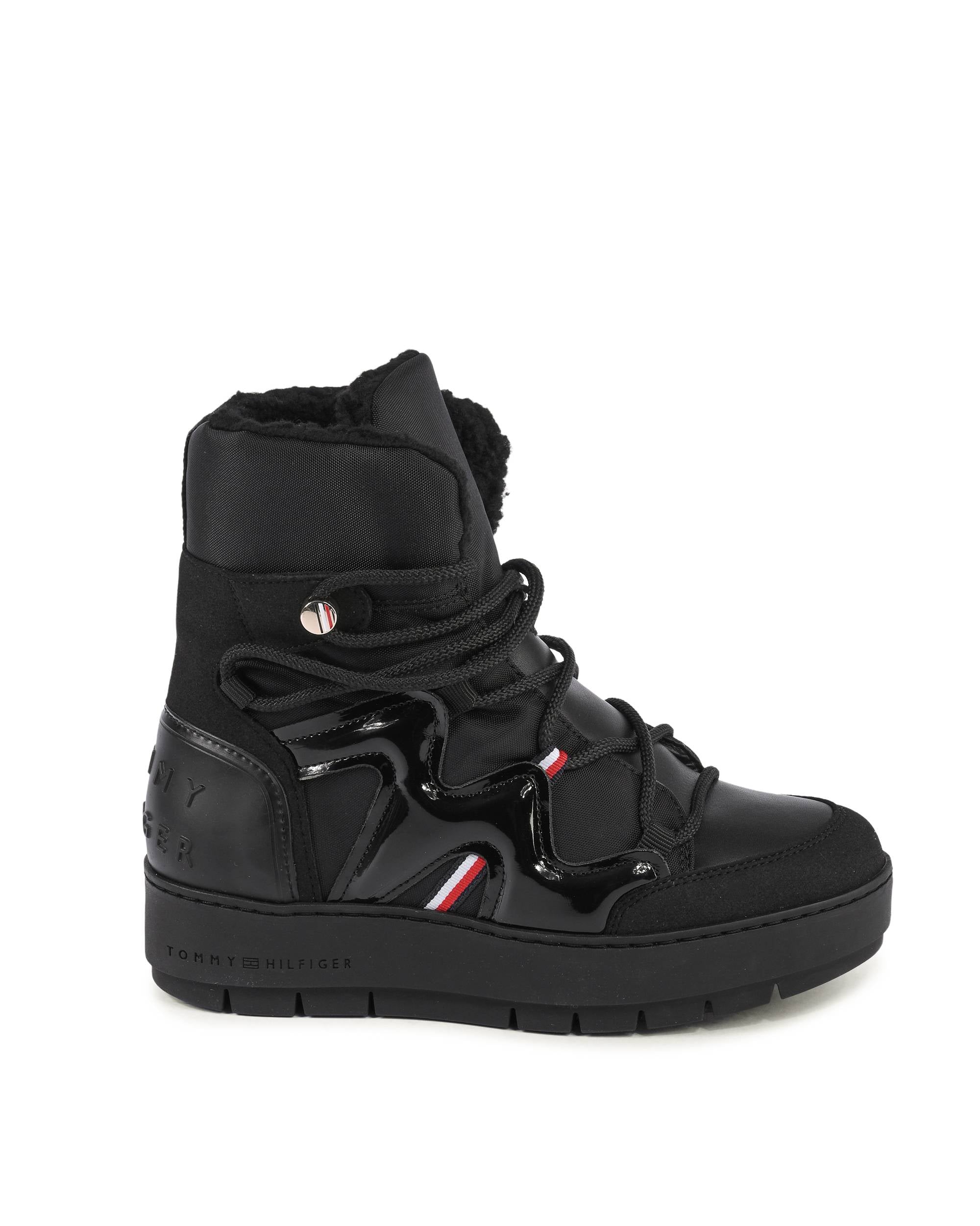 Botas Tommy Hilfiger para mujer NEGRAS FW0FW07852BDS