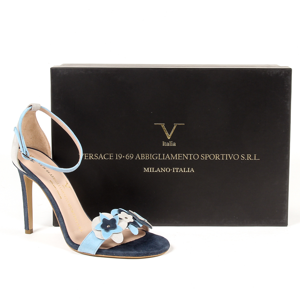 V 1969 Italia Sandalia de tira al tobillo para mujer Multicolor CATALINA
