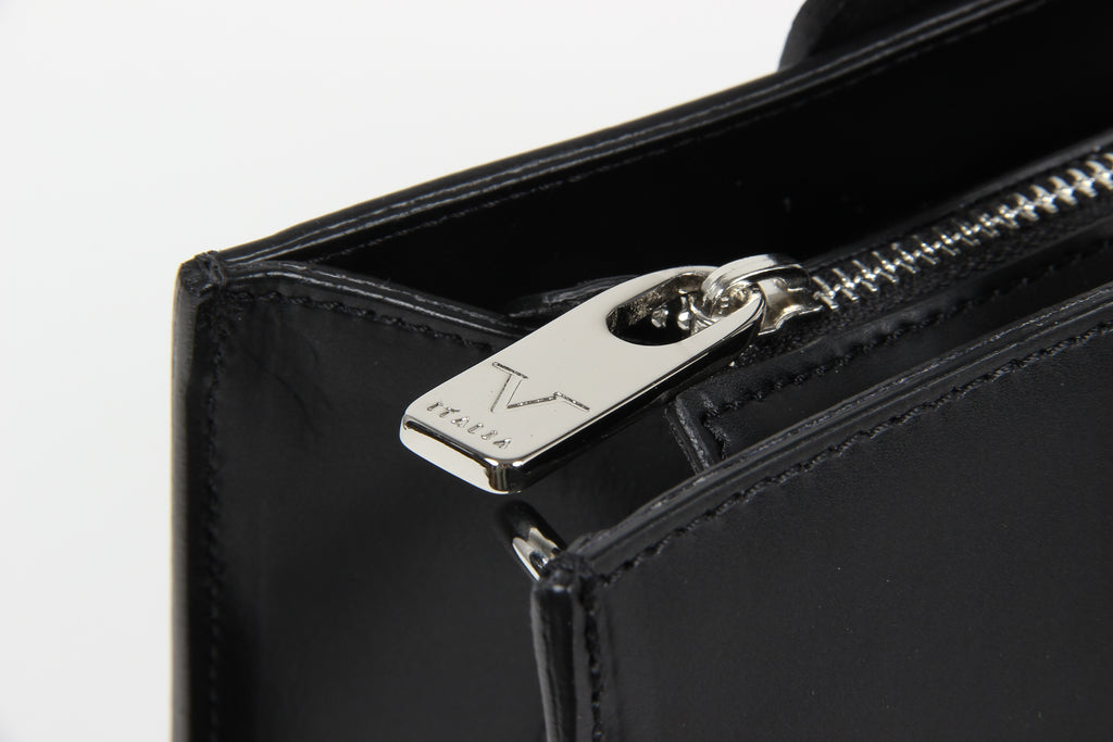 Bolso de mano para mujer V 1969 Italia V006 S NEGRO