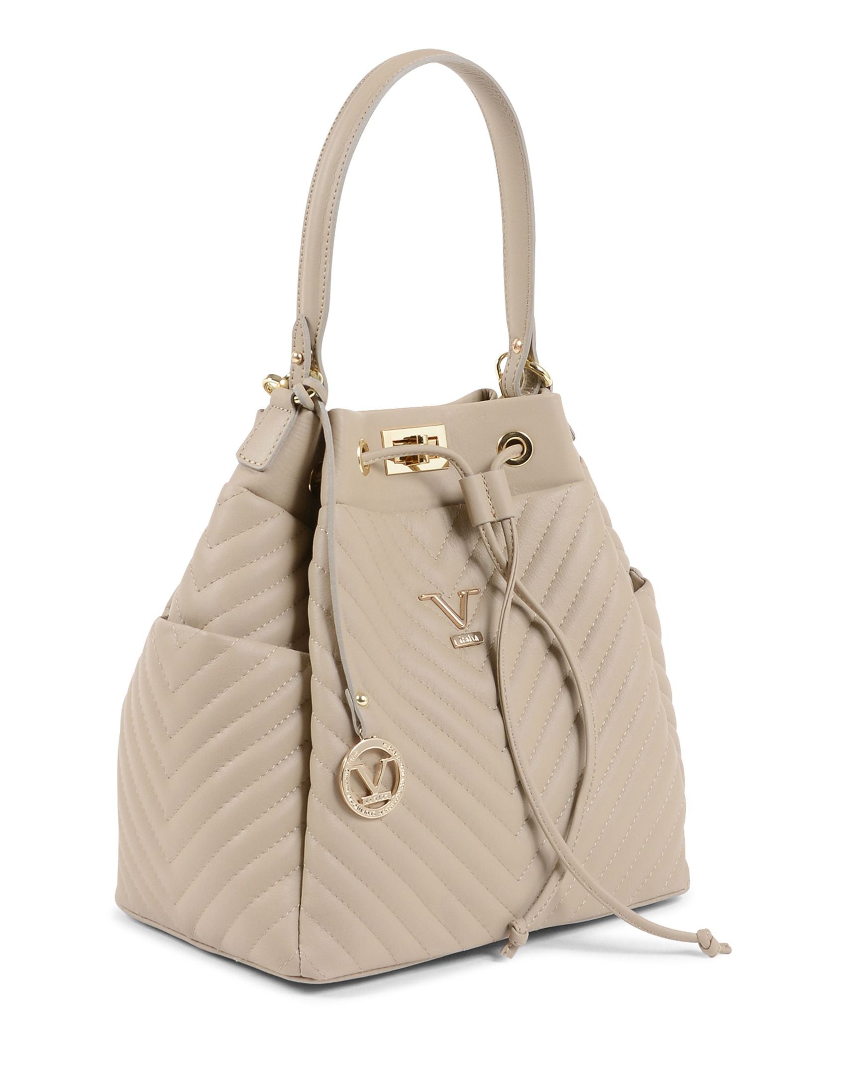 Bolso bandolera para mujer V Italia beige BH10272 52 SAUVAGE MARMO